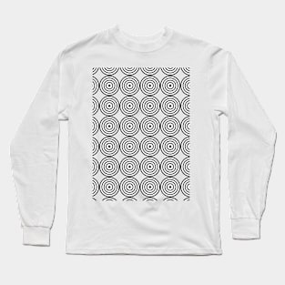 Abstract Circle Pattern Long Sleeve T-Shirt